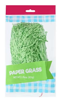 Easter Paper Grass 1.75oz Green