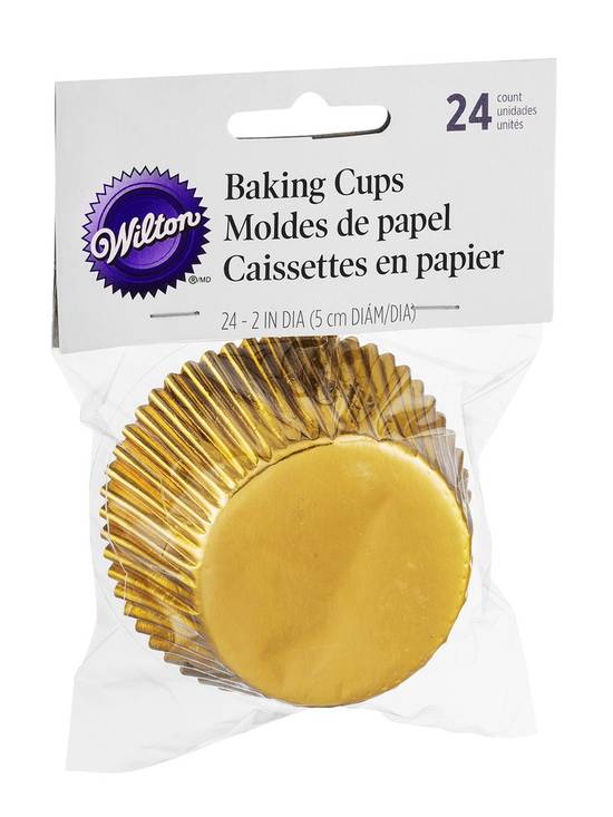 Wilton Gold Foil Baking Cups