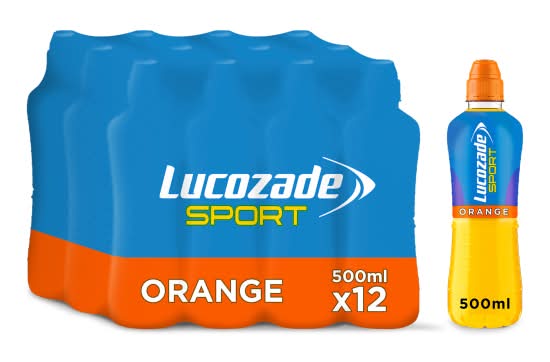 Lucozade Orange, Sport Drink (500ml)