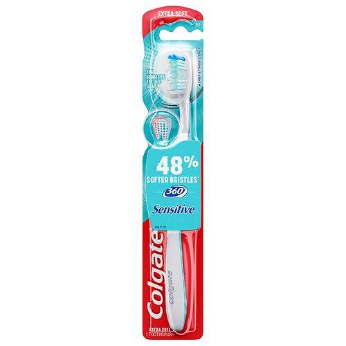 Colgate 360 Degrees Enamel Health Extra Soft Toothbrush for Sensitive Teeth Soft - 1.0 ea