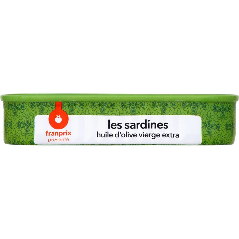 Franprix - Sardines huile d'olive vierge extra (115g)