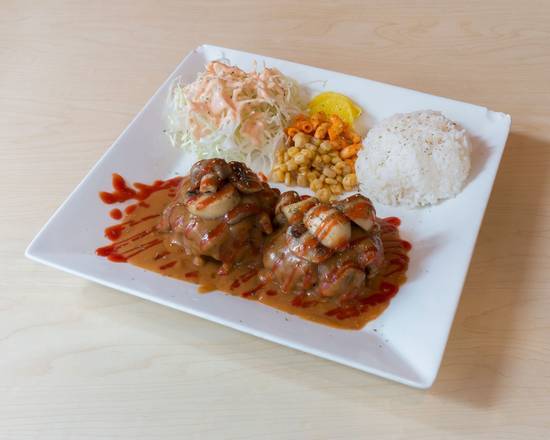 Mushroom Hamburger Steak 버섯 함박 스테이크