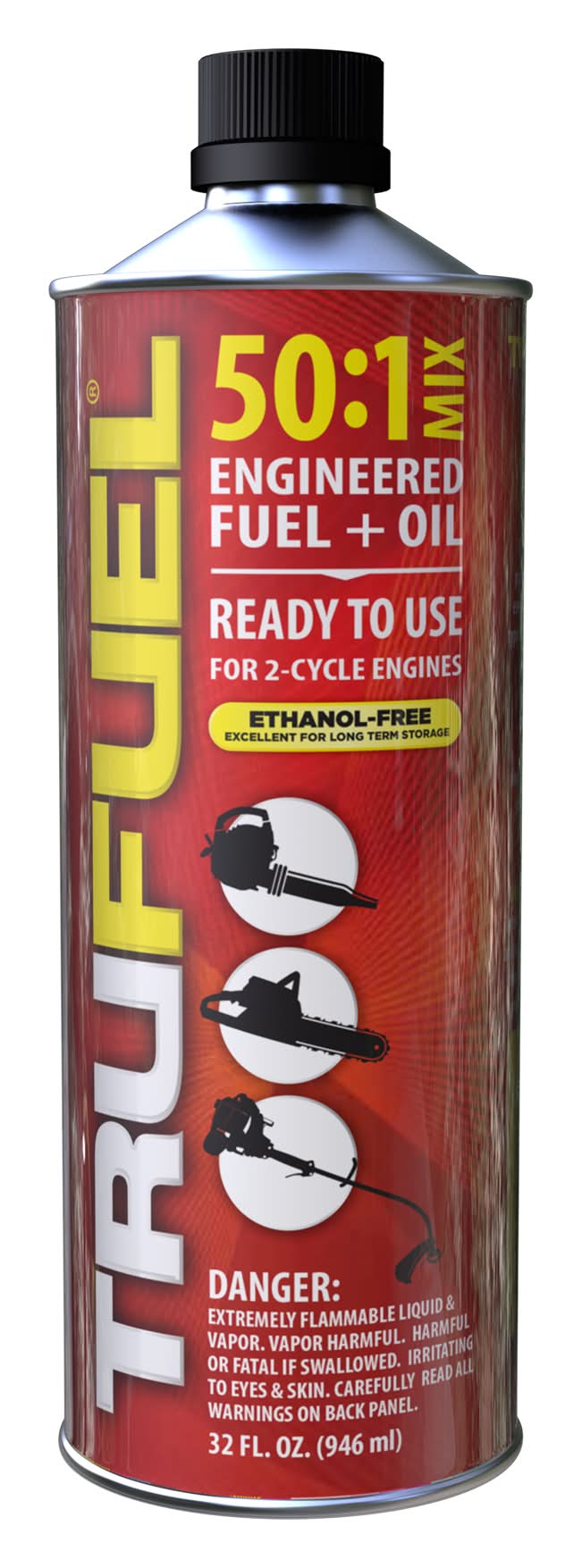 TruFuel 32 -oz 50:1 Ethanol Free Pre-blended 2-cycle fuel