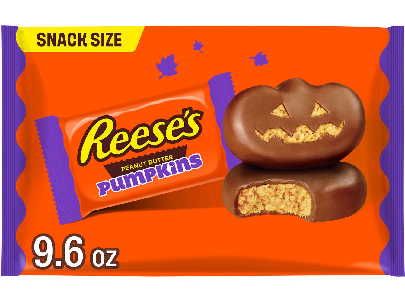 Reese's Pumpkins Candy, Milk Chocolate & Peanut Butter (9.6 oz)