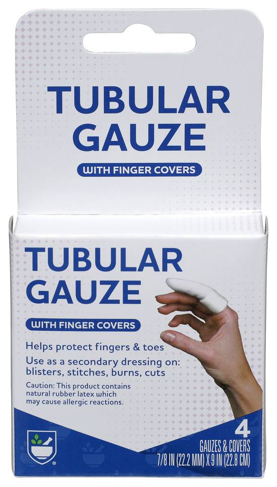 Rite Aid Tubular Gauze and covers - 4 ct