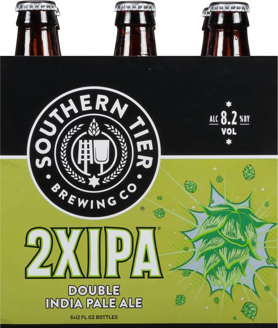 Southern Tier Brewing Company 2xipa Double India Pale Ale Beer (6 ct, 12 fl oz)