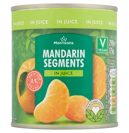 Morrisons Mandarin Segments in Juice (298g)