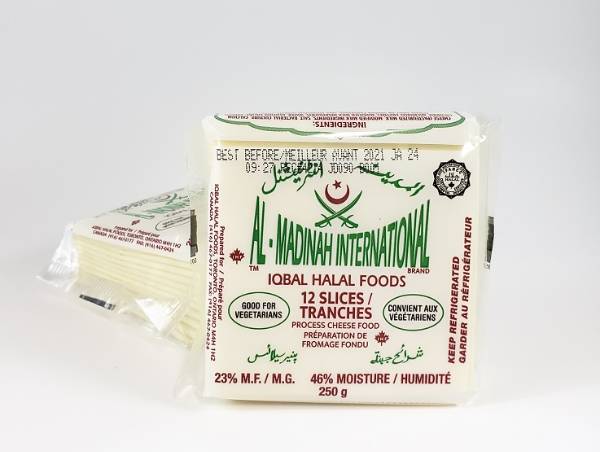 Al Madinah Slice Cheese White 250g