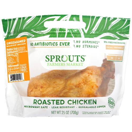 Sprouts Unseasoned Roasted Chicken