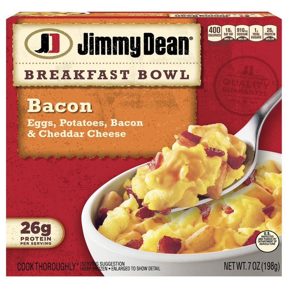 Jimmy Dean Breakfast Bowl (bacon)