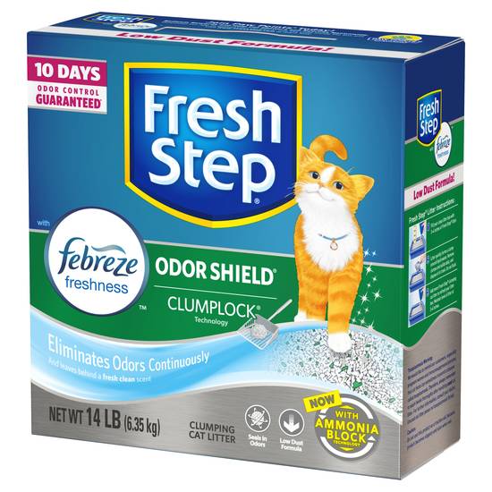 Fresh Step Odor Shield Clumping Cat Litter