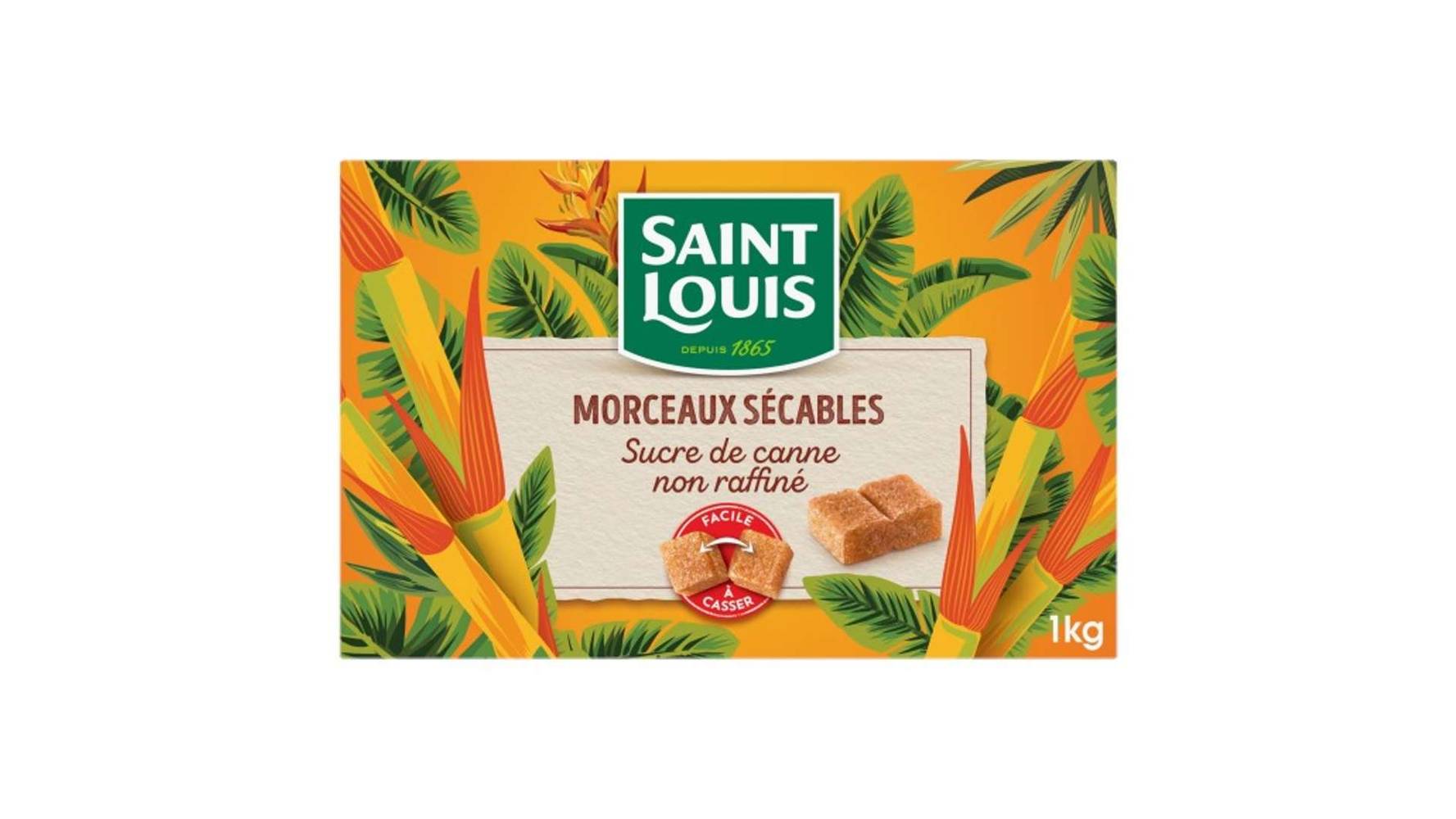 Saint Louis - Sucre morceaux sécables de canne