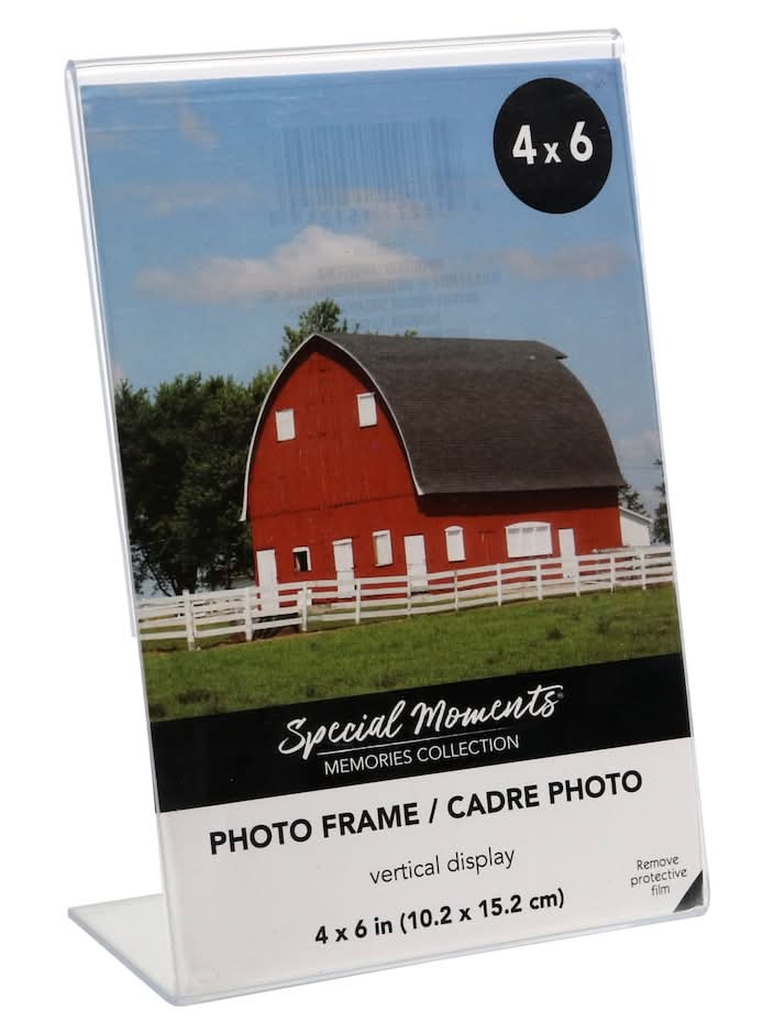 Special Moments Plastic Photo Frame, 4x6 in