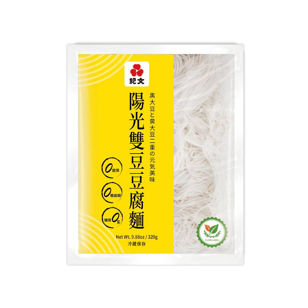 紀文-陽光雙豆豆腐麵(320g/包(固180g))