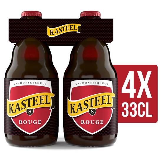 Kasteel Rouge Flessen 4 x 33 cl