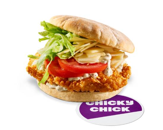 Chicky Caesars Burger
