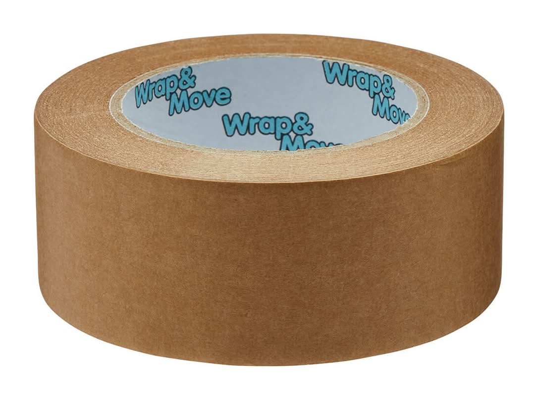Wrap & Move Kraft Paper Packing Tape