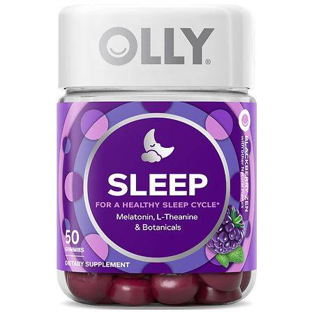 Olly Restful Sleep Aid Gummies (50 ct) (blackberry zen)