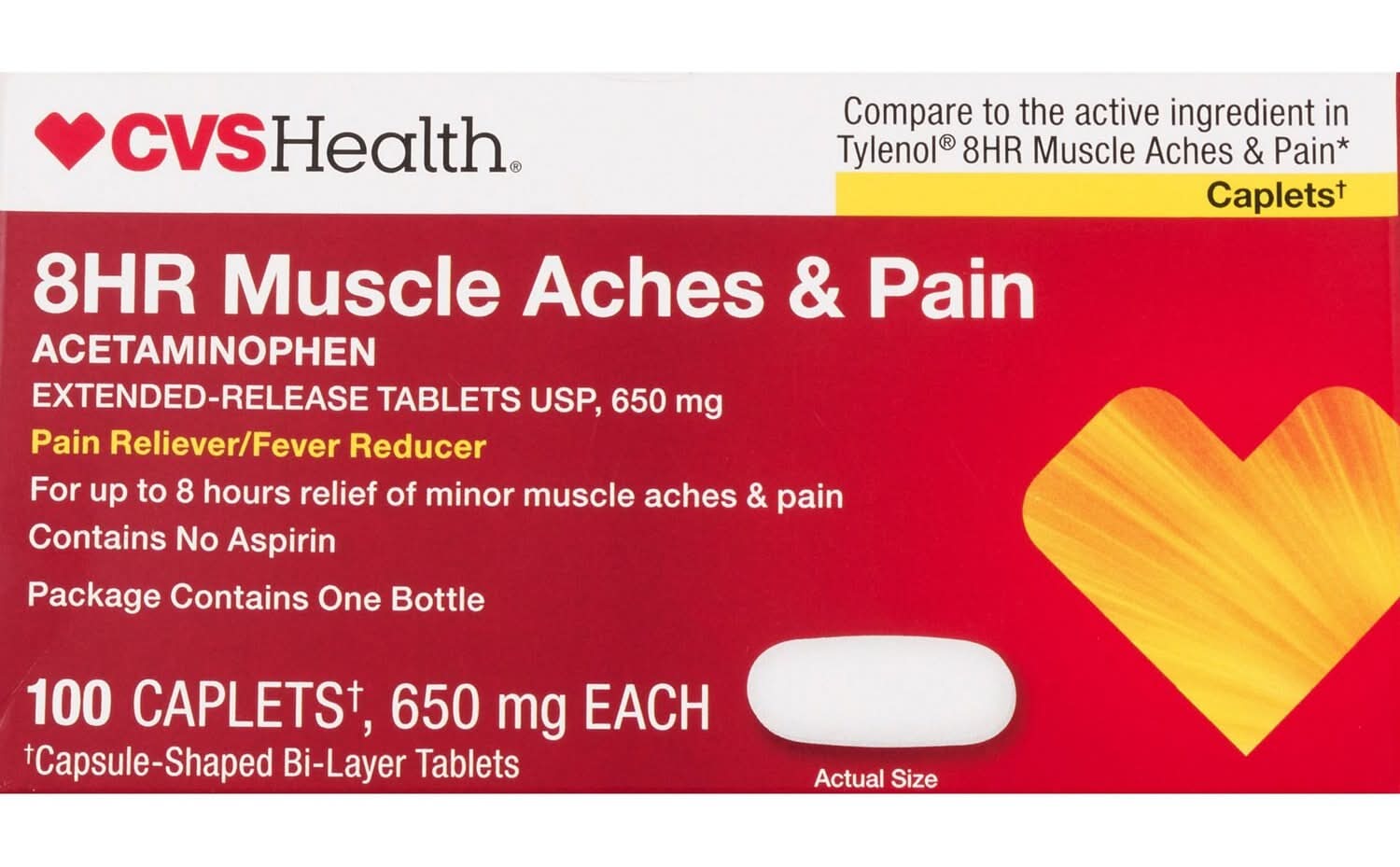 CVS Pharmacy Pain Relief (100 ct)