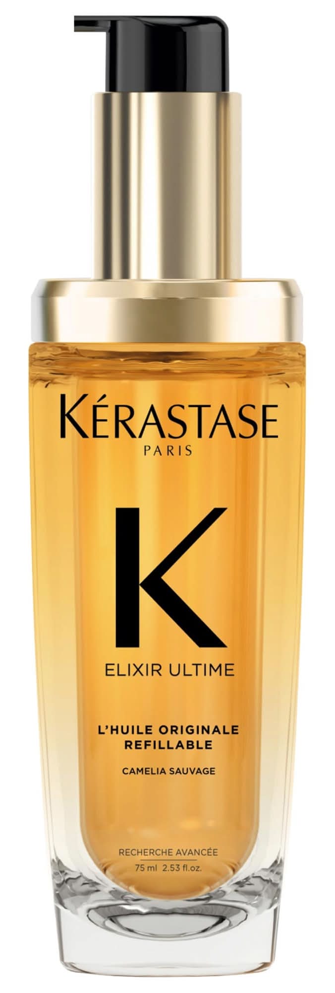 KéRastase Elixir Ultime Refillable Hydrating Hair Oil for Shine 2.53 oz / 75 mL
