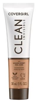 CoverGirl Clean Invisible Foundation, 165 Tawny (1 fl oz)