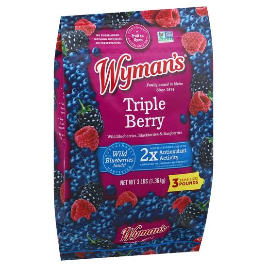 Triple Berry Blend Wyman's 3 lbs