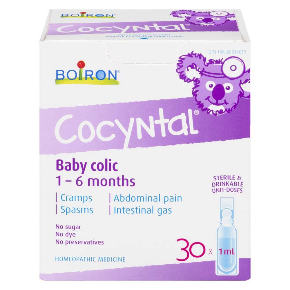 Boiron Cocyntal, Baby Colic, 1 - 6 Months (30 g)