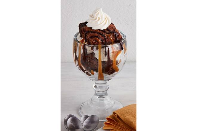 Chocolate Brownie Sundae Explosion