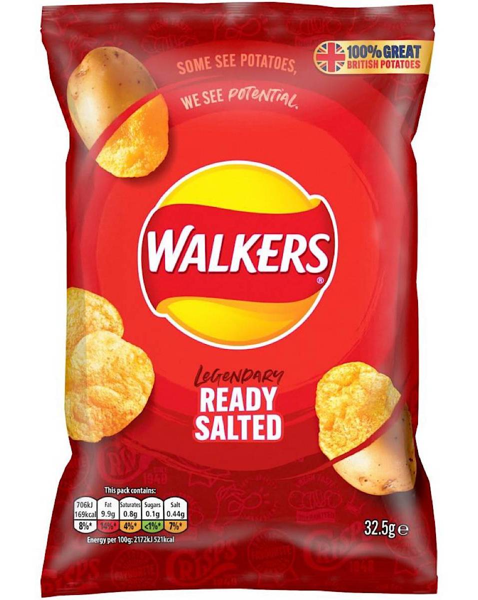 Walkers Ready Salted 32.5g