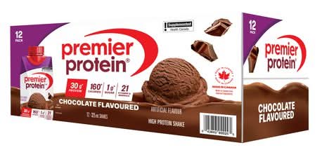 Premier Protein Shake, Chocolate (12 x 325 ml)