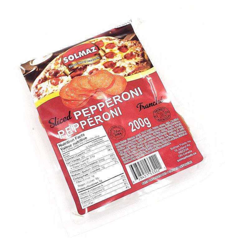 Solmaz Sliced Pepperoni 200g