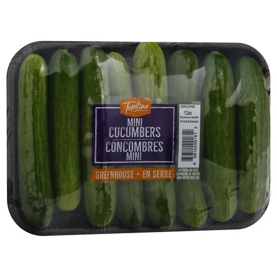 Top Line Greenhouse Mini Cucumbers