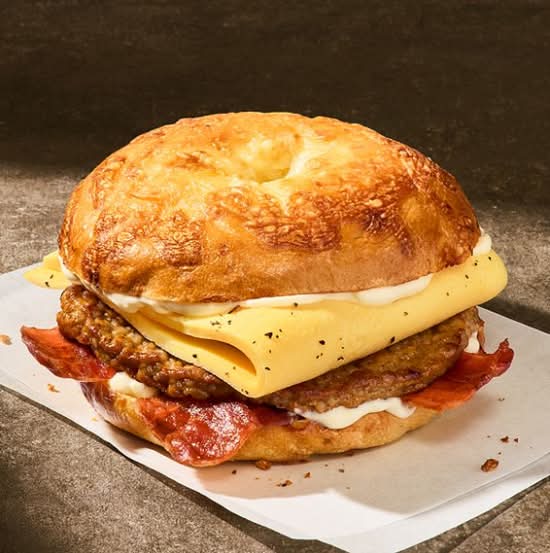NEW Farmhouse Duo Asiago Bagel Stack