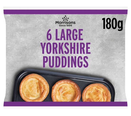Morrisons Yorkshire Puddings (6 pack)