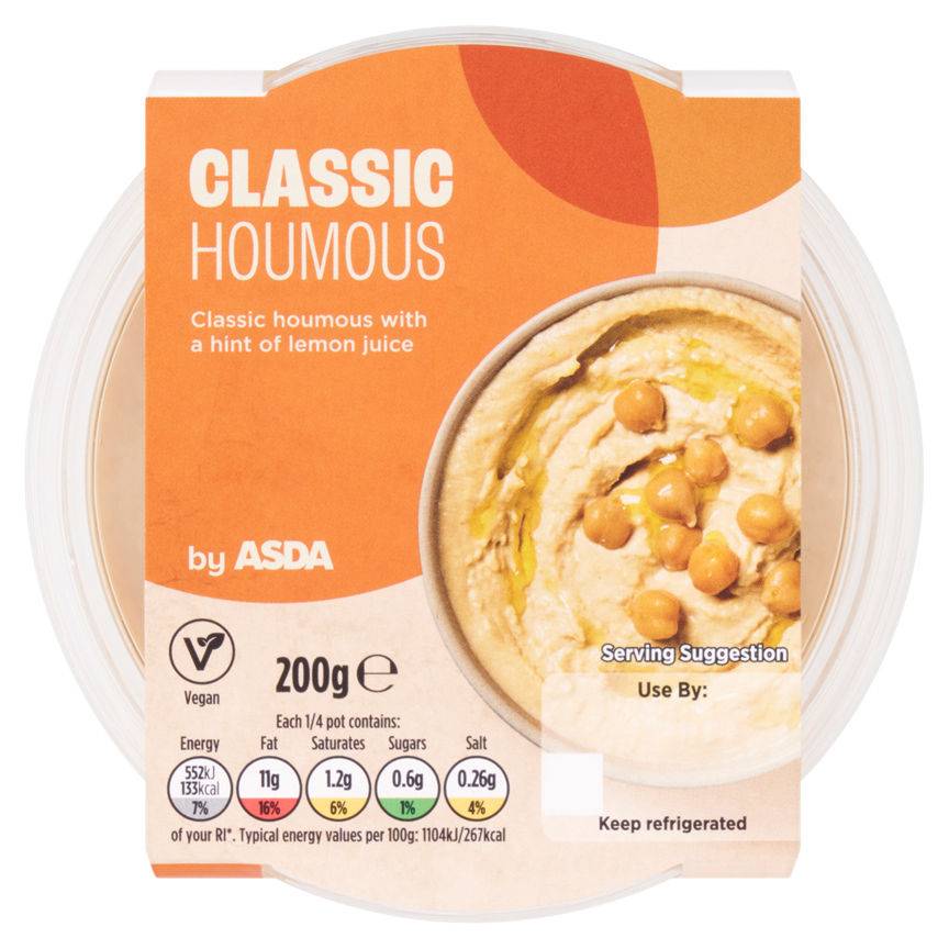 Asda Classic Houmous 200g