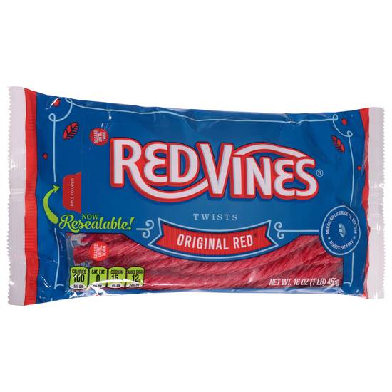 Red Vines Original Red Twists Candy