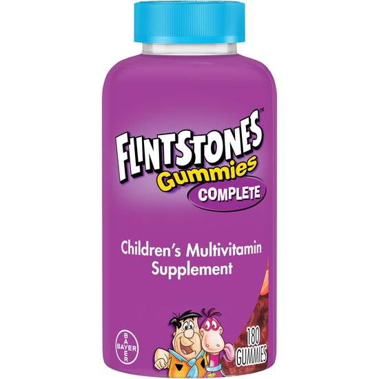 Flintstones Complete Children's Multivitamin Supplement Gummies, 180CT