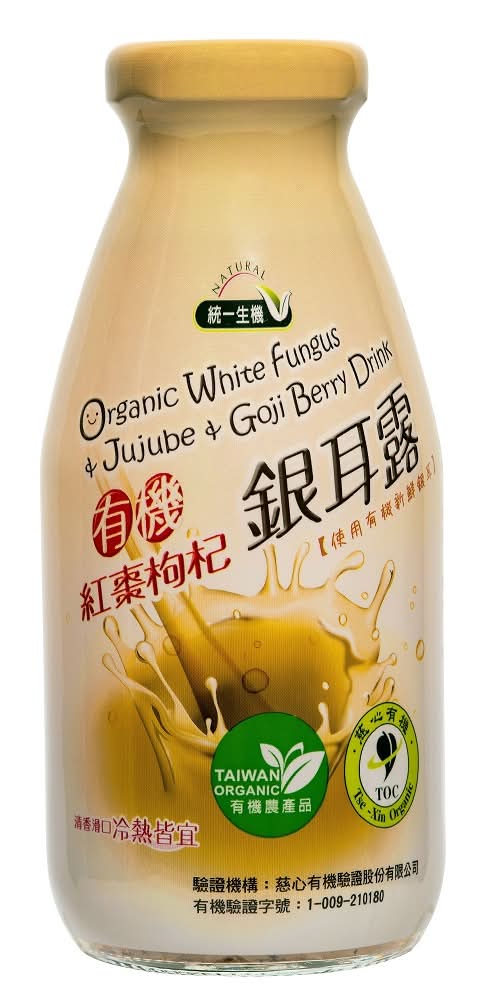 統一生機有機紅棗枸杞銀耳露（瓶） <290ml毫升 x 1 x 1BOTTLE瓶>
