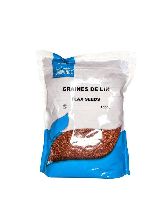 Les aliments john vince graine lin (1 unit) - flax seeds (1 kg)