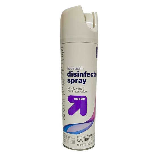 Up&Up Fresh Scent Disinfectant Spray Kills Flu Virus