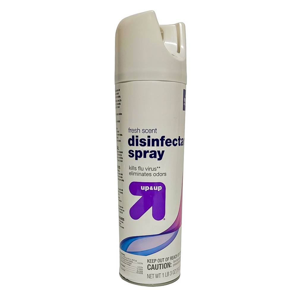 up&up Fresh Scent Disinfectant Spray Kills Flu Virus (19 oz)