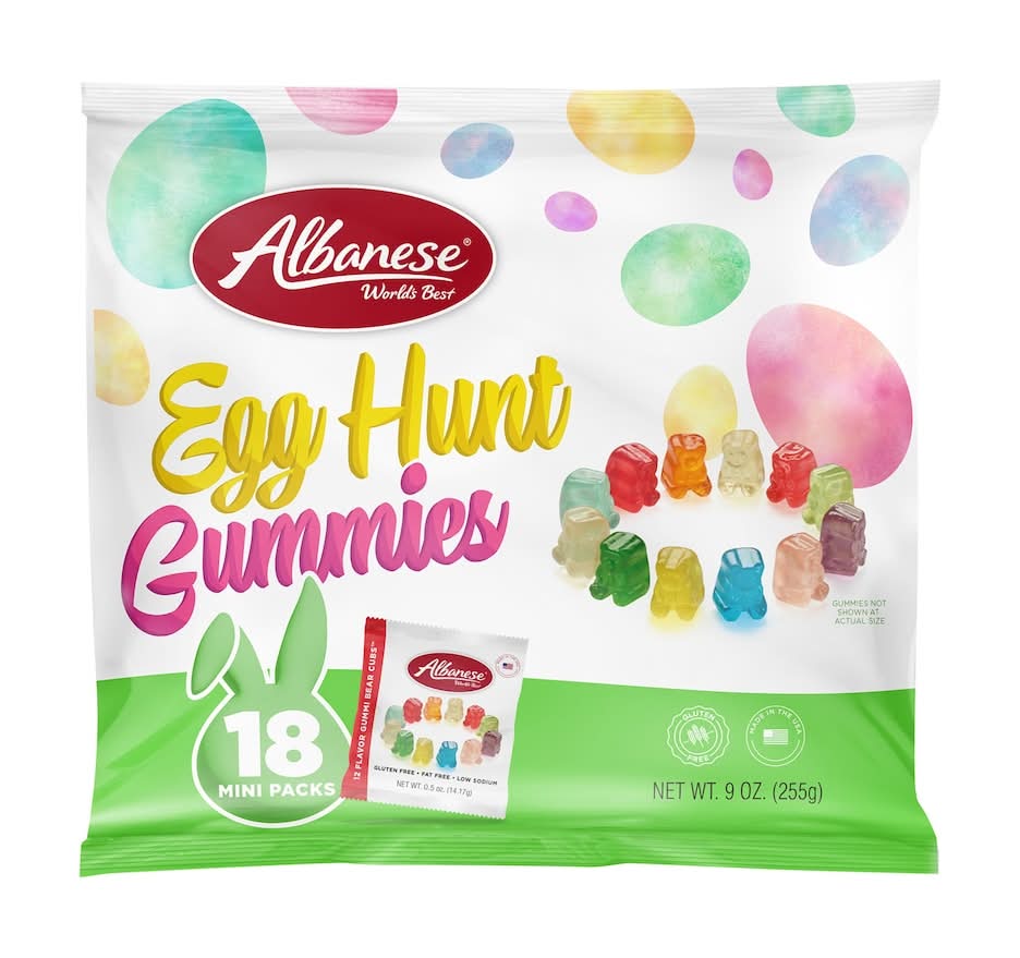 Albanese Mini Gummi Bear Cubs, Assorted (9 oz, 18 ct)