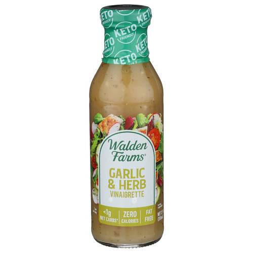 Walden Farms Garlic & Herb Vinaigrette