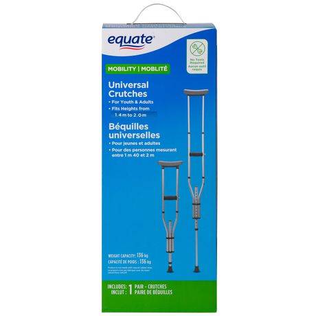 Equate Mobility Universal Crutches