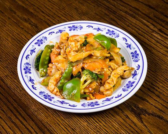Chicken with Garlic Sauce