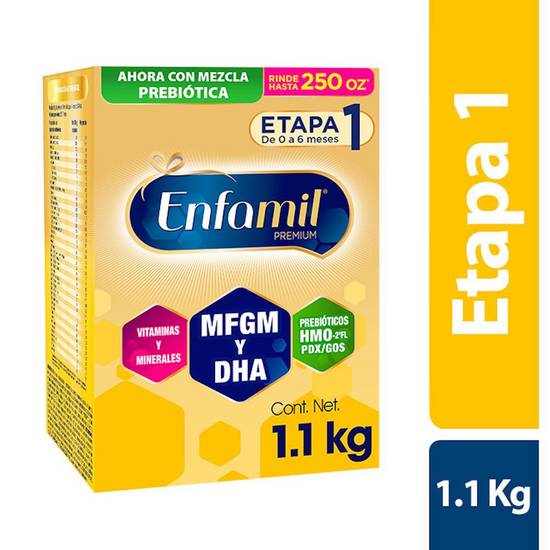 Fórmula infantil Enfamil Premium para lactantes etapa 1 de 0 a 6 meses 1.5  kg