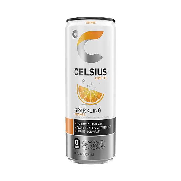 Celsius Orange 12oz