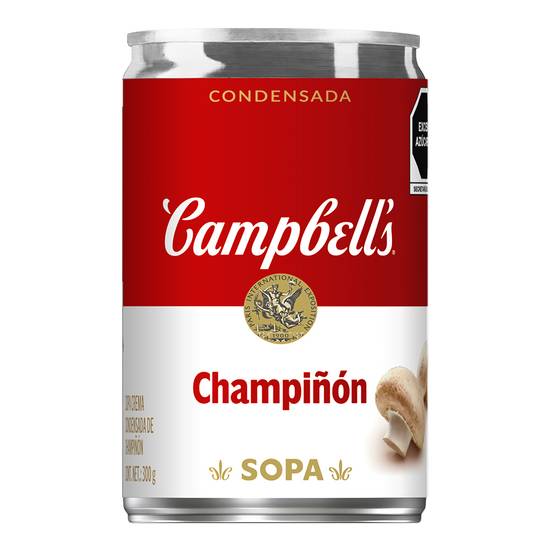 Campbell's crema de champiñones condensada (lata 300 g)