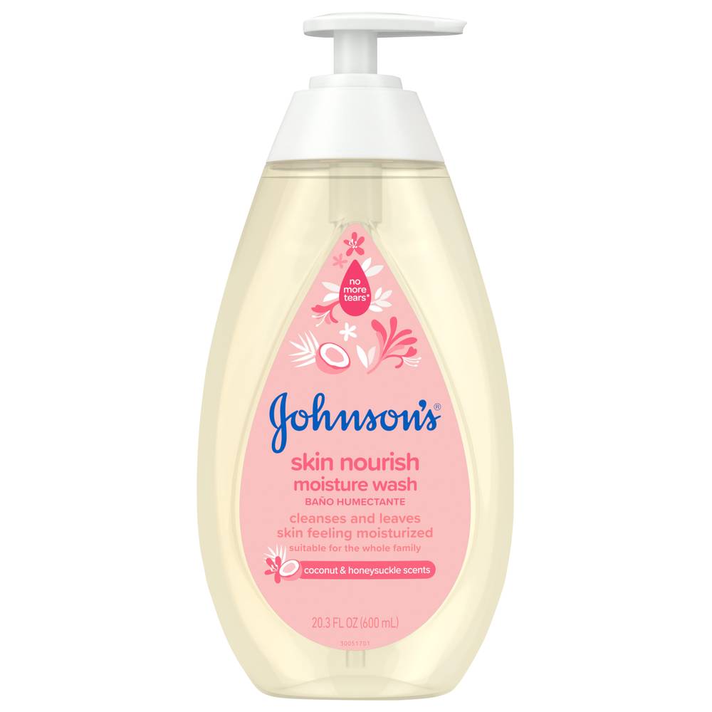 Johnson's Skin Nourish Baby Moisture Wash, Coconut-Honeysuckle (20.3 fl oz)