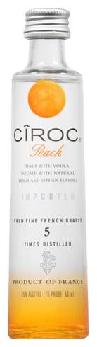 Ciroc Peach Vodka 50ml (70 Proof)